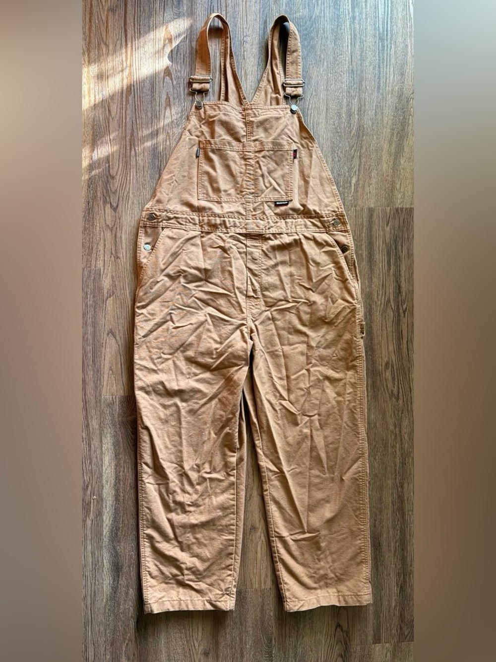 Workrite FR HRC 2 Flame Resistant Bib Overalls Brown Large Regular